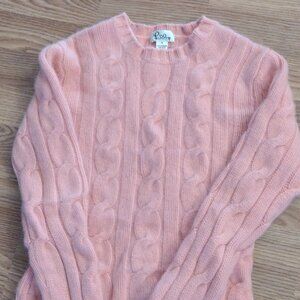 Lilly Pulizter-Pink Cashmere Sweater